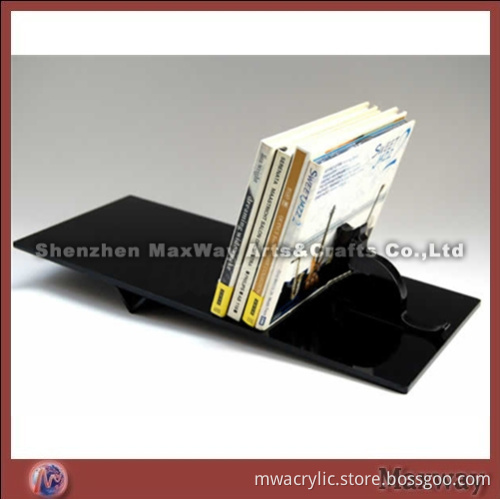 Black High-quality Elegant Acrylic CD Display Shelf